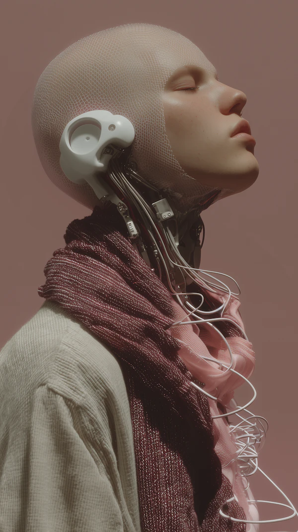 Cybernetic Human Portrait