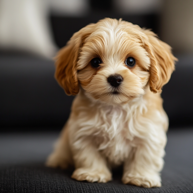 Adorable Puppy Portrait