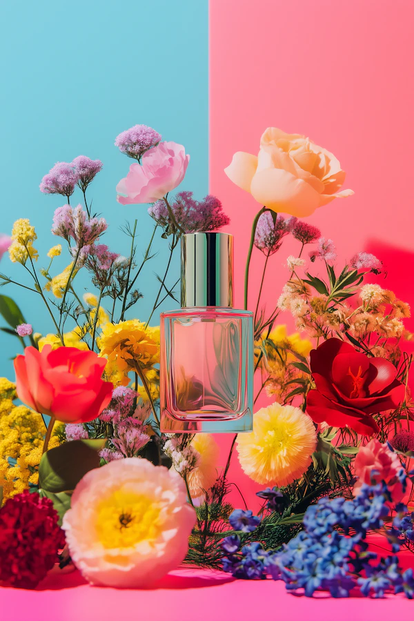 Perfume and Flowers Art