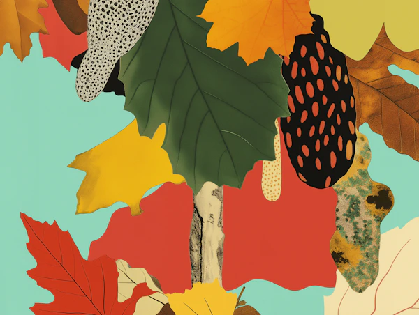 Abstract Autumn Leaves