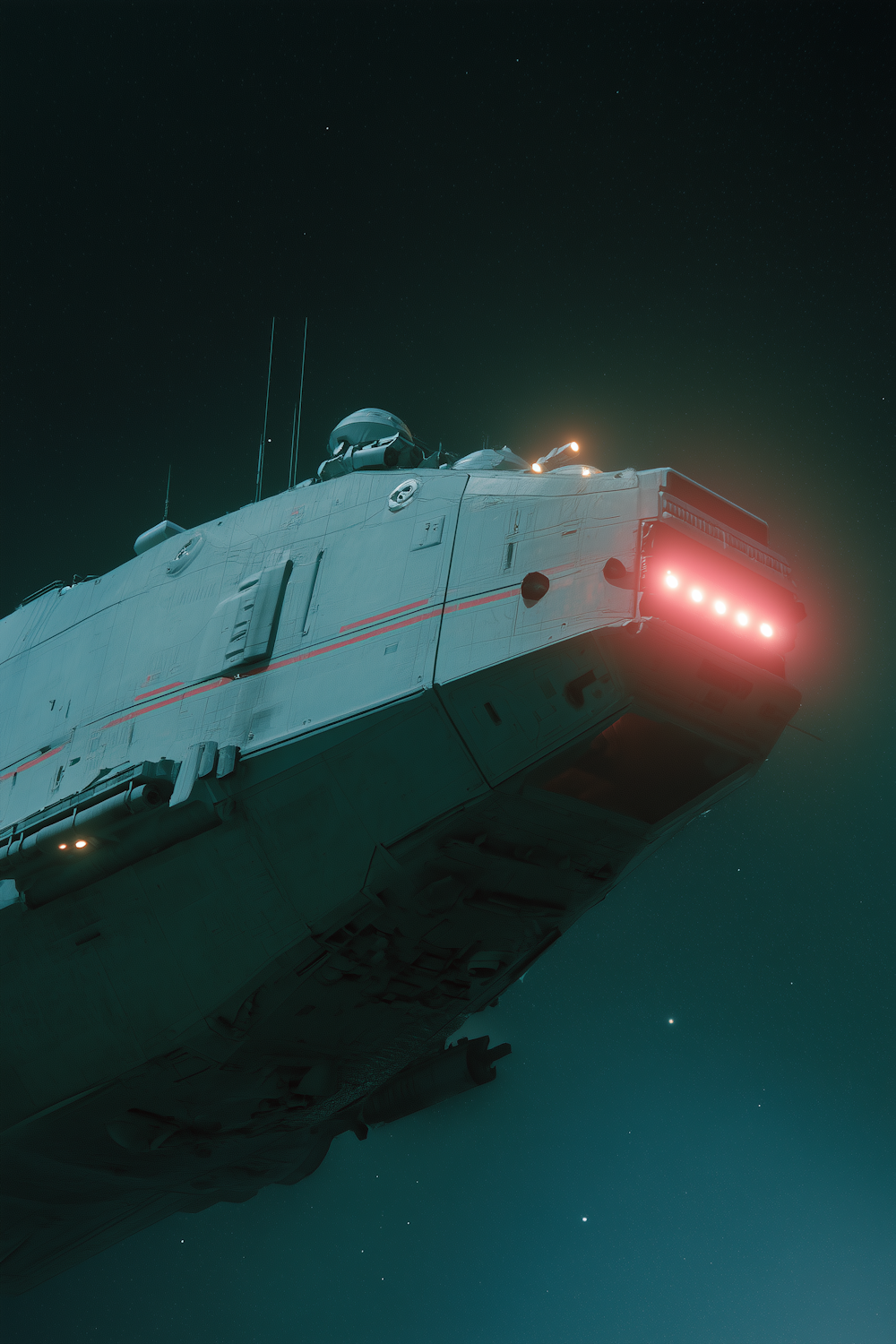 Futuristic Spacecraft