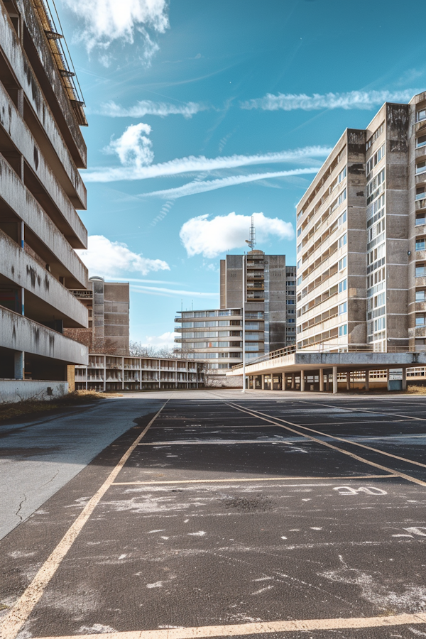 Urban Landscape with High-Rises