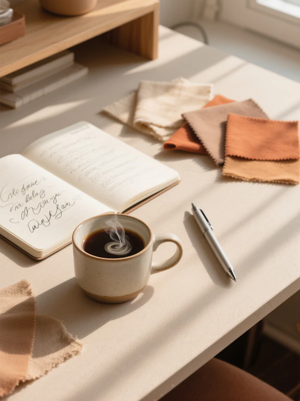 Cozy Workspace Setup