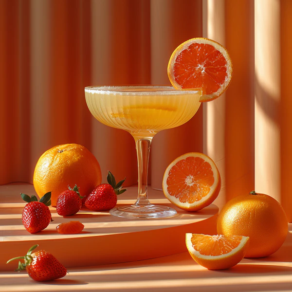 Sunny Fruit Cocktail Ambiance