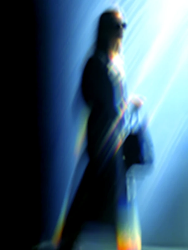 Abstract Walking Figure