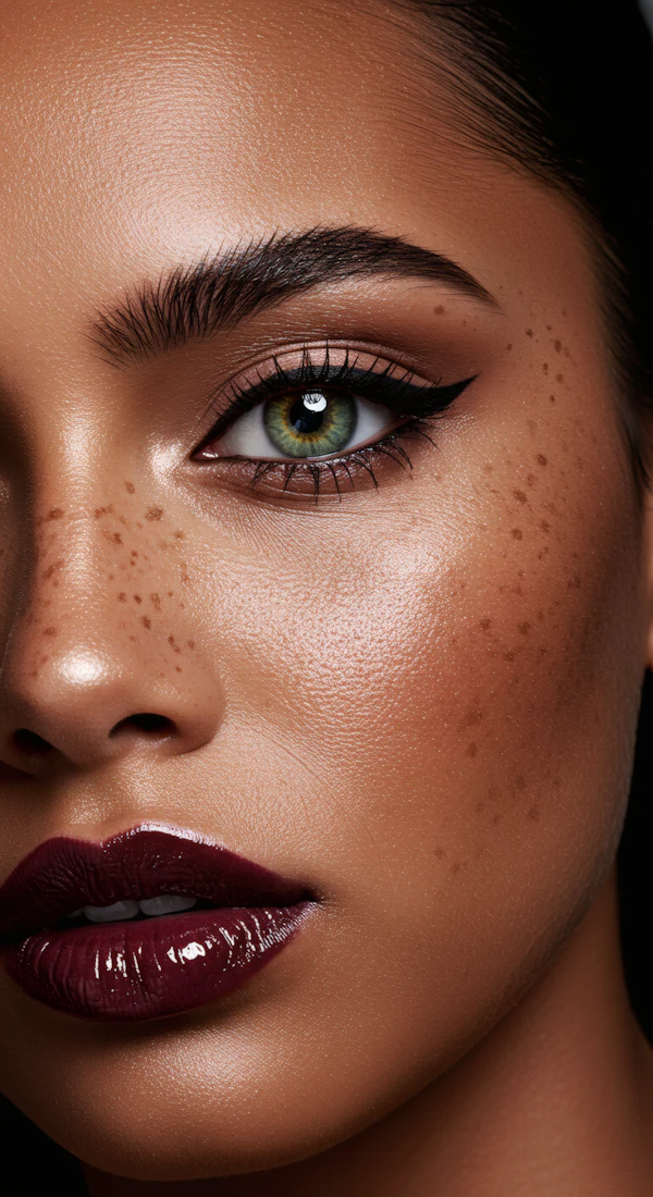 Close-up of Woman's Face