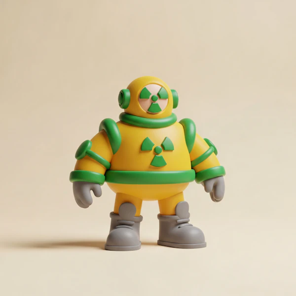 Cartoon Hazmat Model