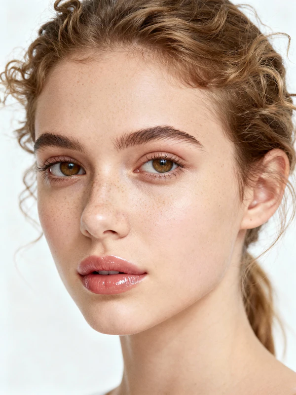 Freckled Portrait