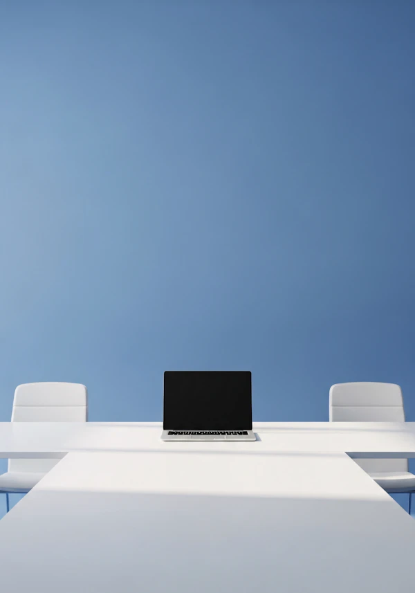 Minimalist Office Setup