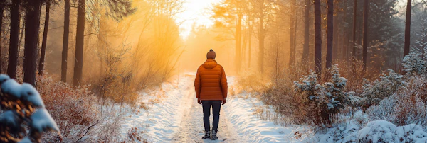 Winter Forest Walk