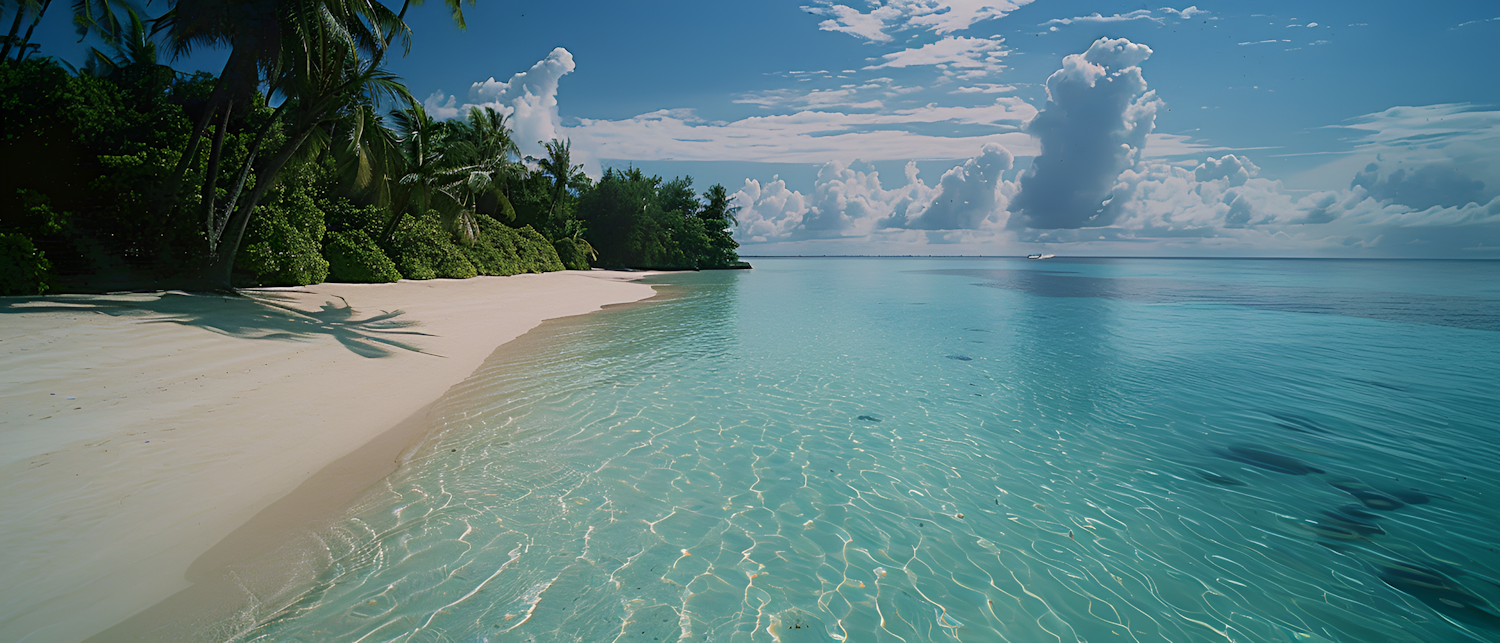 Serene Beach Scene