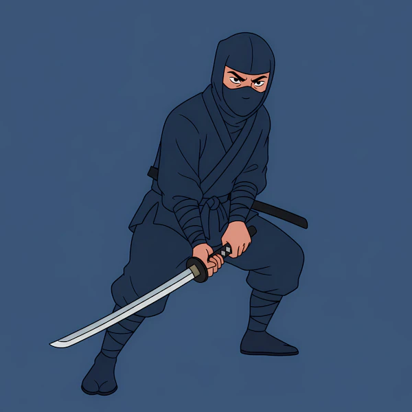 Crouched Ninja Stance
