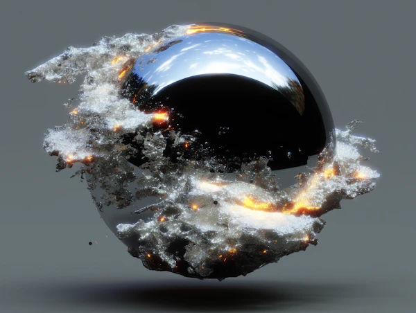 Fiery Crystalline Sphere