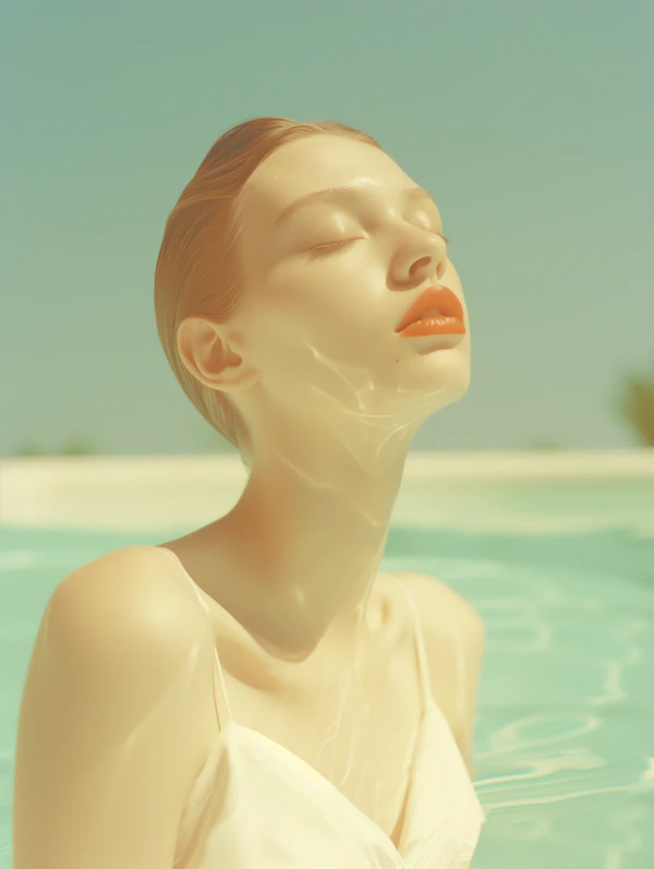 Tranquil Repose in Water