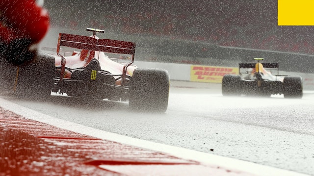 Formula 1 Racing in the Rain