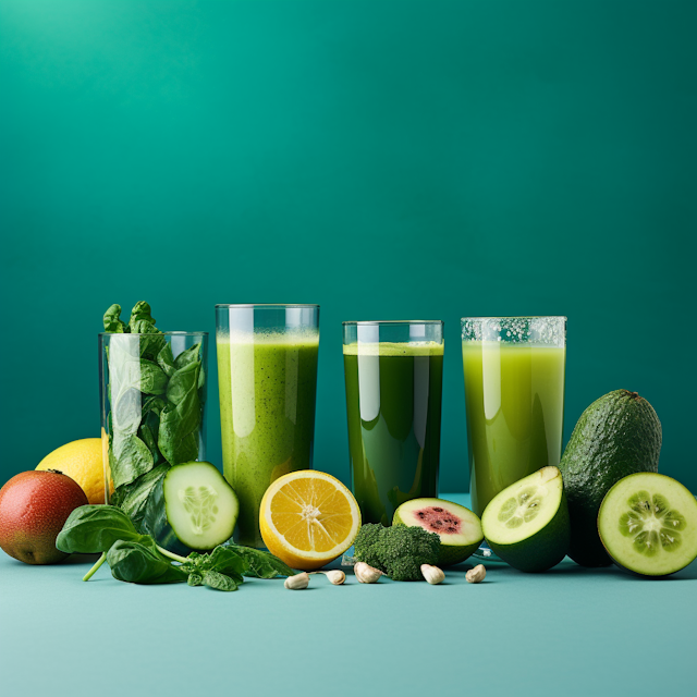 Verdant Vitality Juices