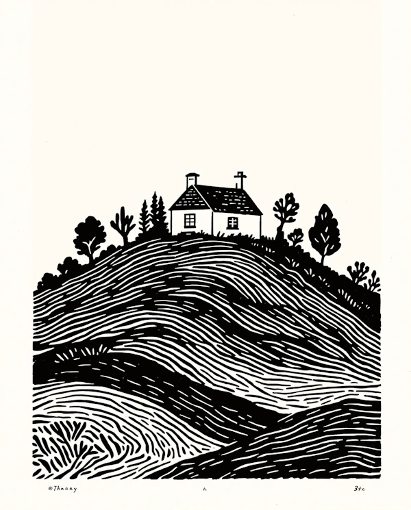 Black & White Landscape