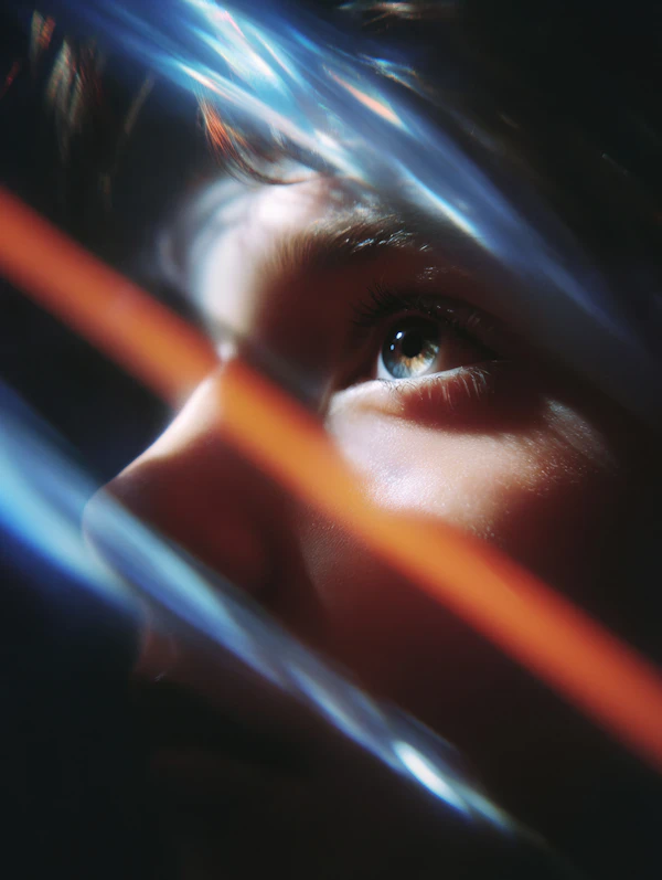 Ethereal Eye Close-Up