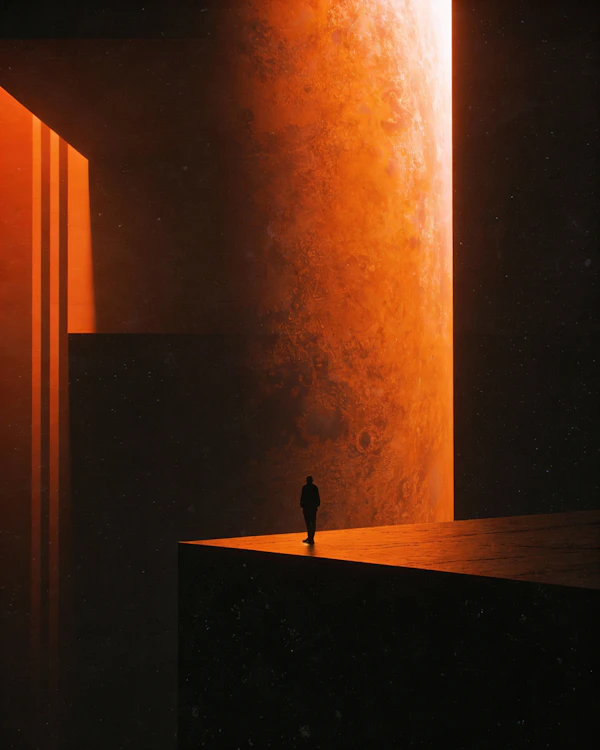 Contemplative Silhouette