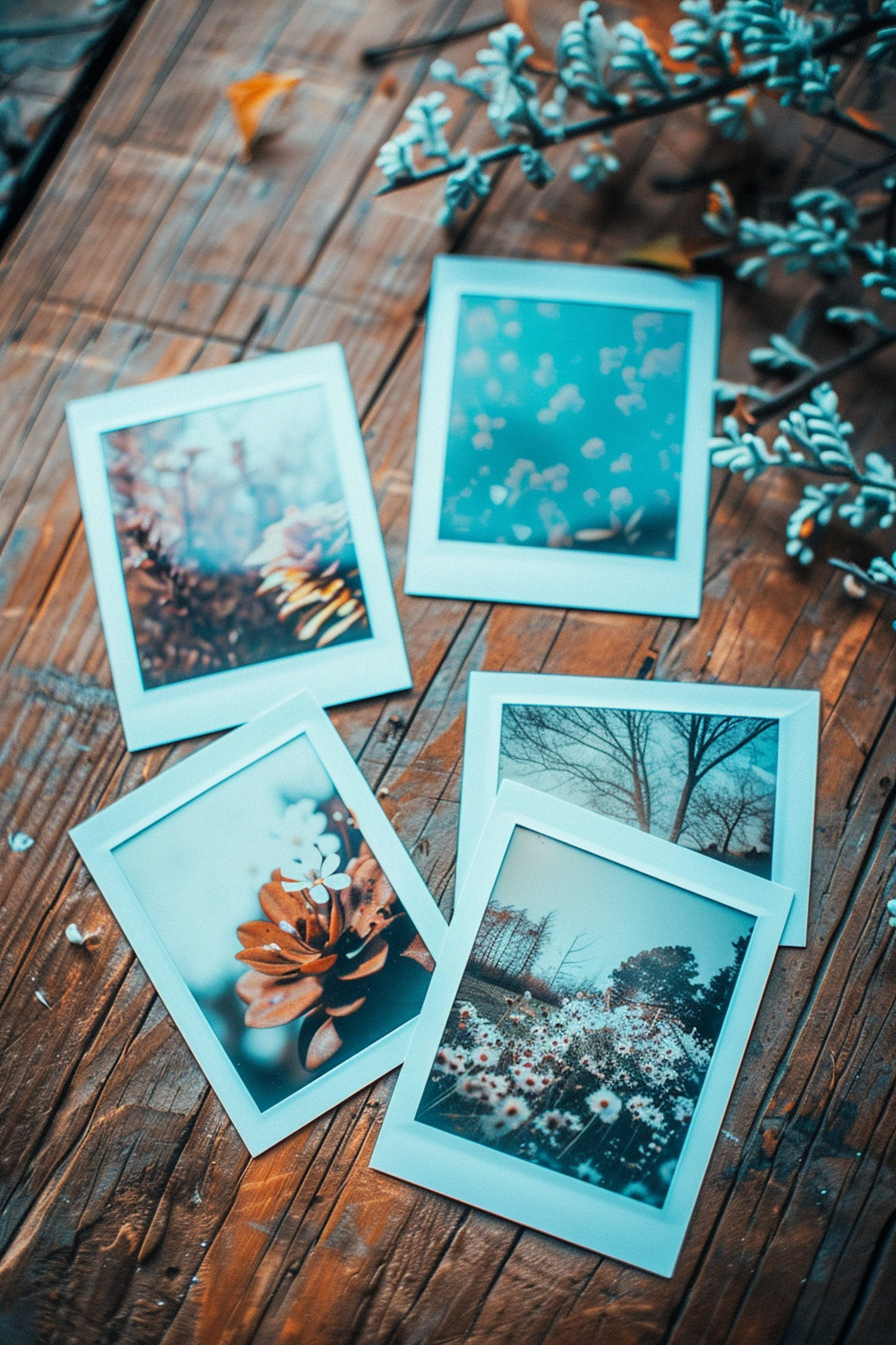 Vintage Polaroid Nature Collection