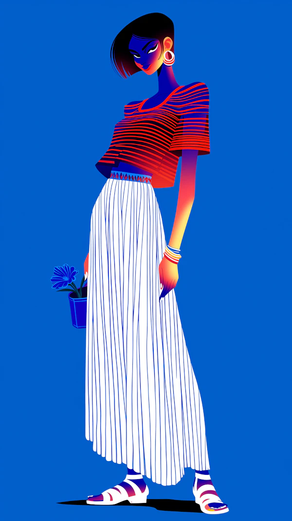 Stylized Person Portrait