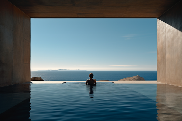 Tranquil Infinity Pool Solace
