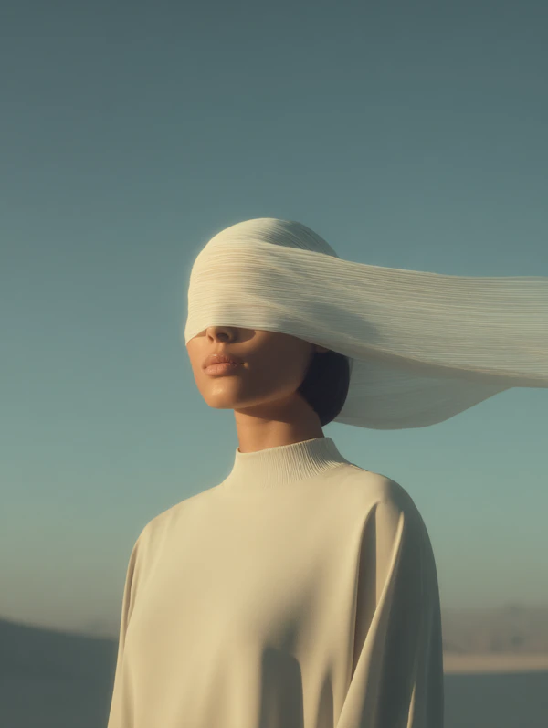 Serene Elegance Portrait