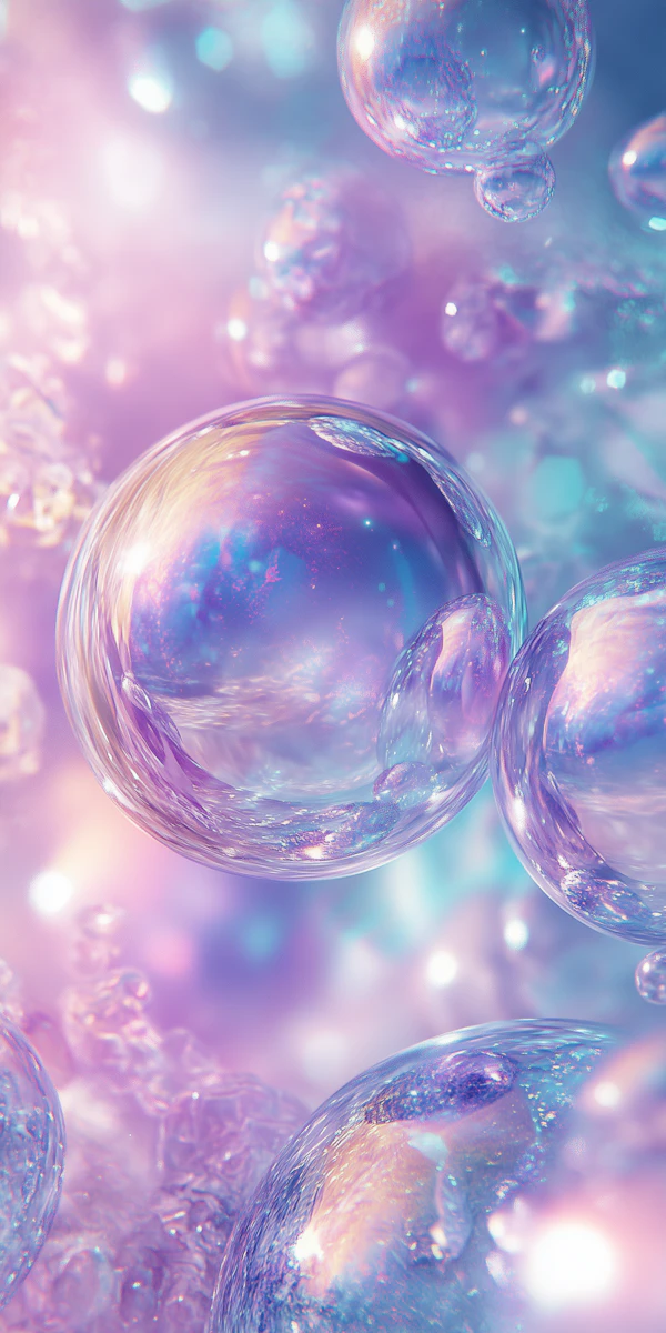 Dreamy Pastel Bubbles