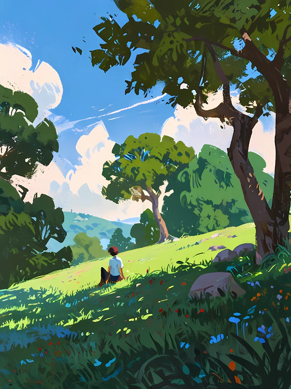 Serene Meadow Retreat
