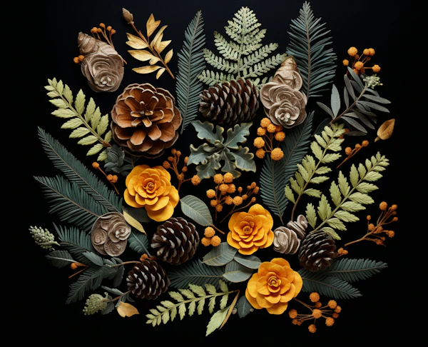 Autumn Symphony in Botanicals