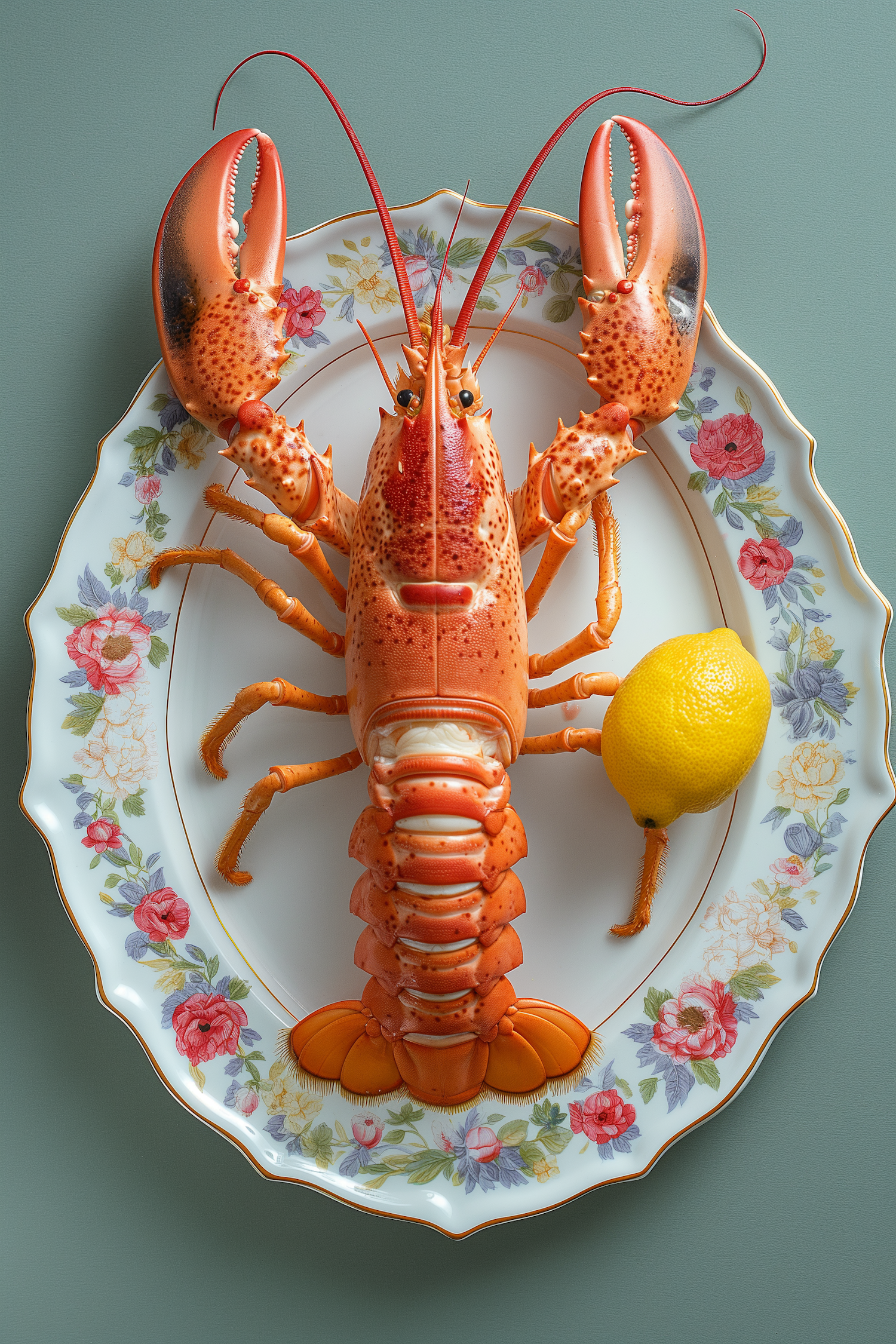 Ornate Lobster Display