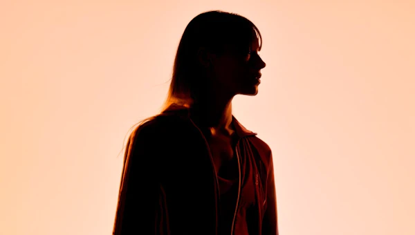 Silhouette in Warm Glow