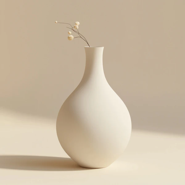 Minimalist Ceramic Vase