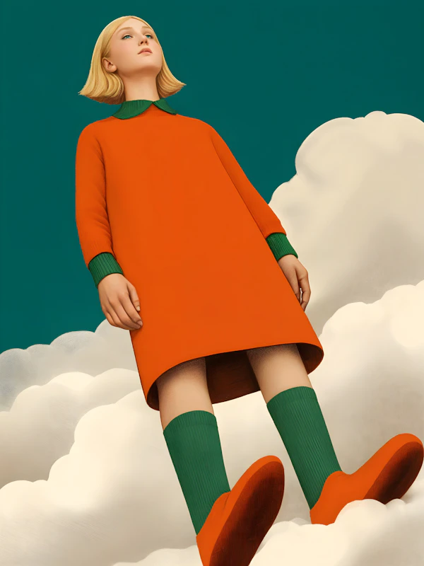 Stylized Woman Illustration