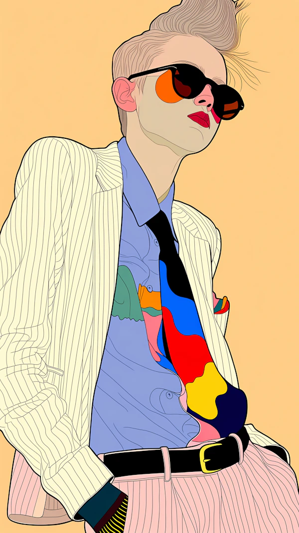 Stylized Fashion Portrait