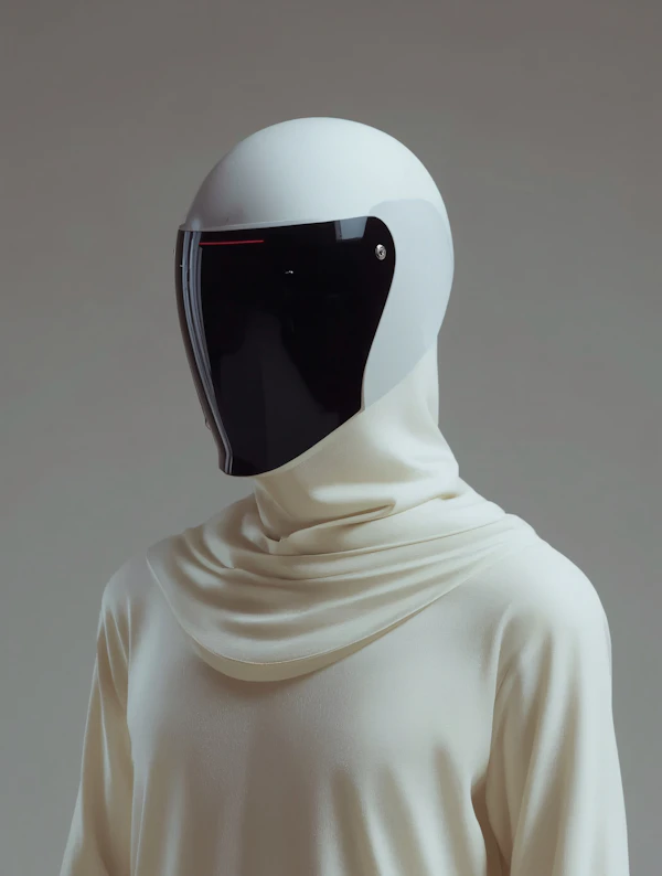 Futuristic Helmet Design