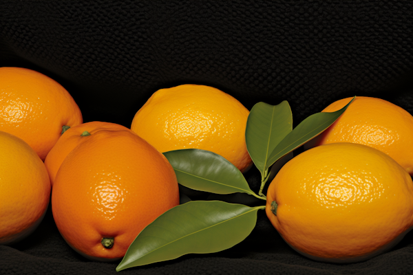 Luminous Citrus Harvest