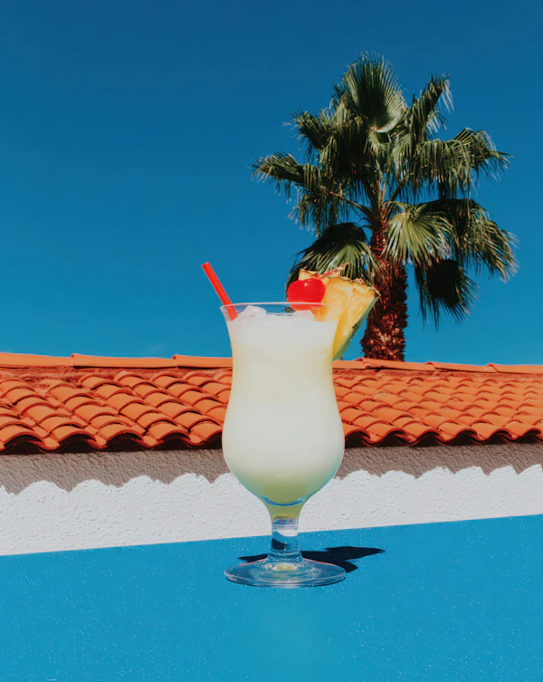 Tropical Cocktail Scene