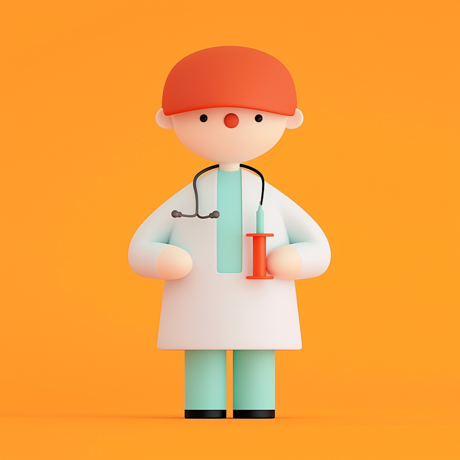 Cartoon Doctor Illustration