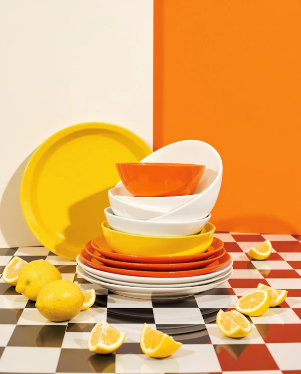 Vibrant Dish Arrangement