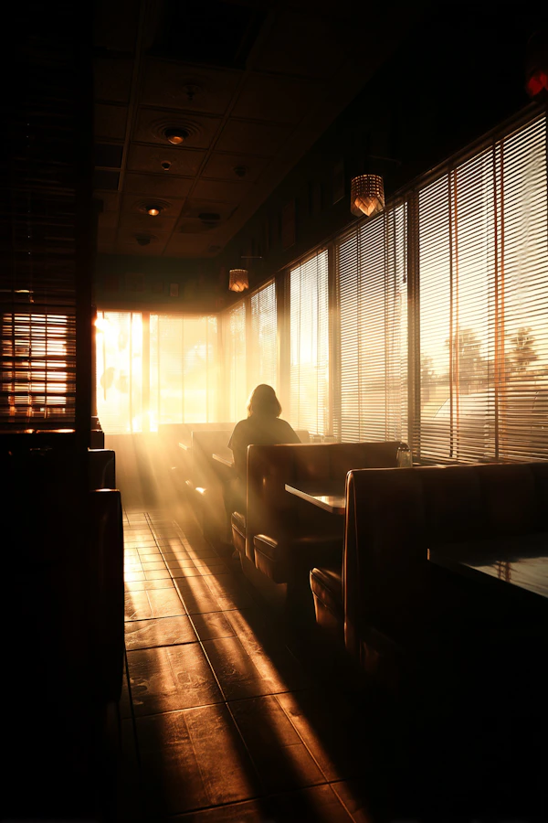 Golden Diner Solitude