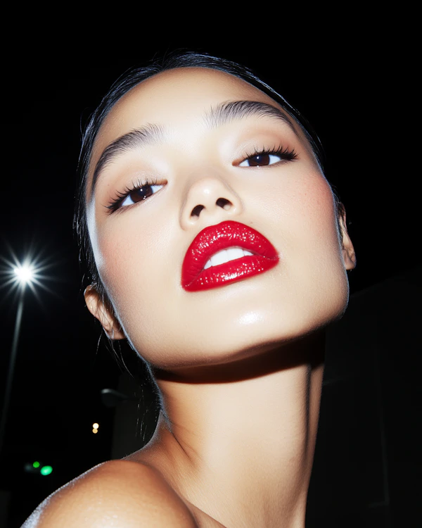 Elegant Portrait Close-Up
