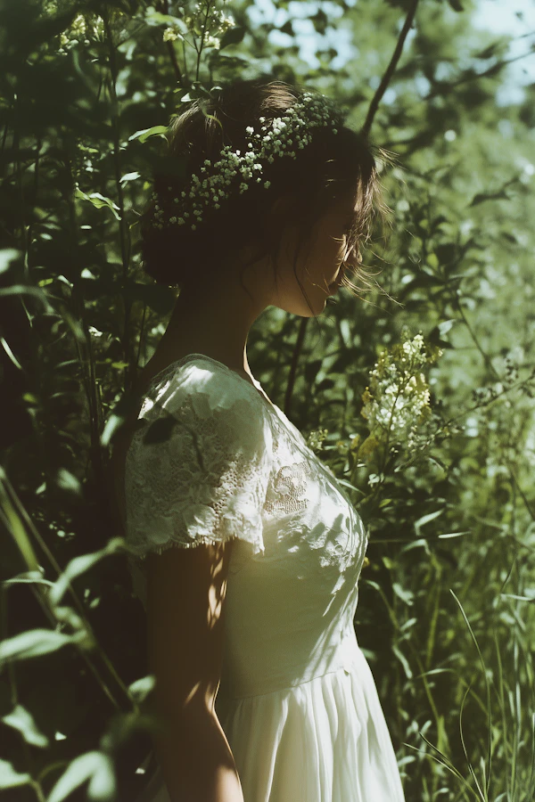 Ethereal Woman in Nature