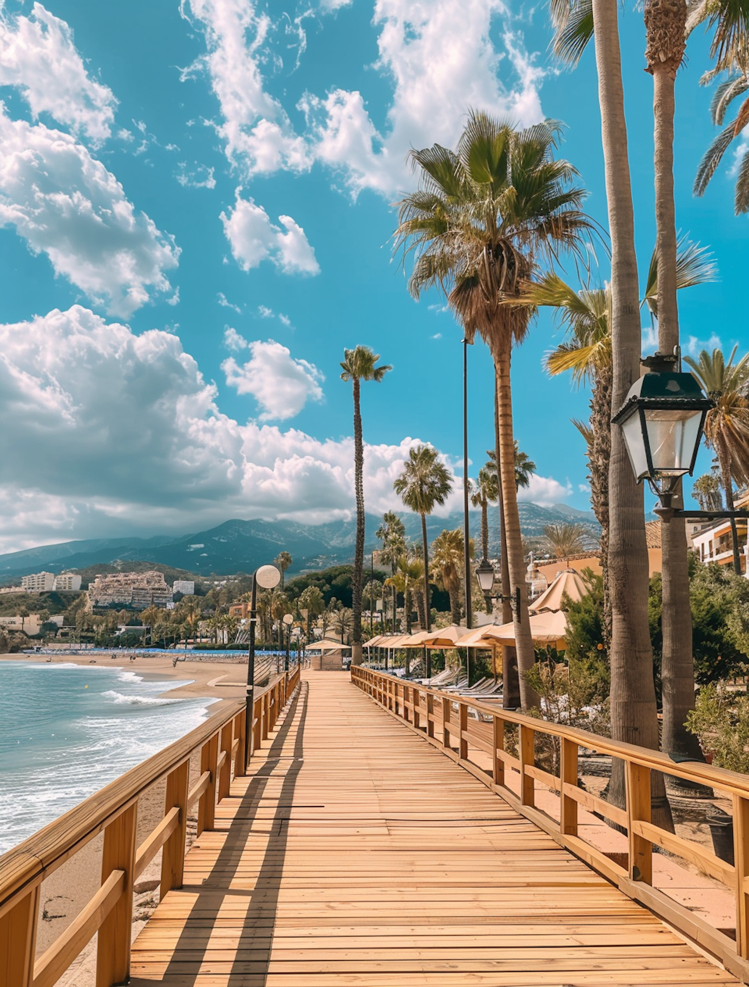 Tropical Beachside Boardwalk