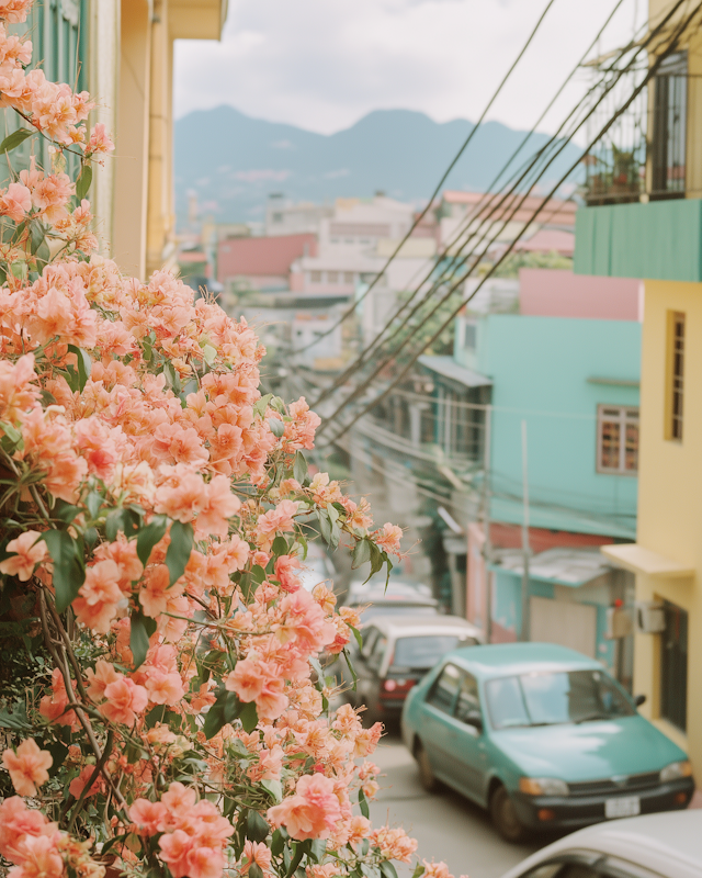 Urban Floral Harmony