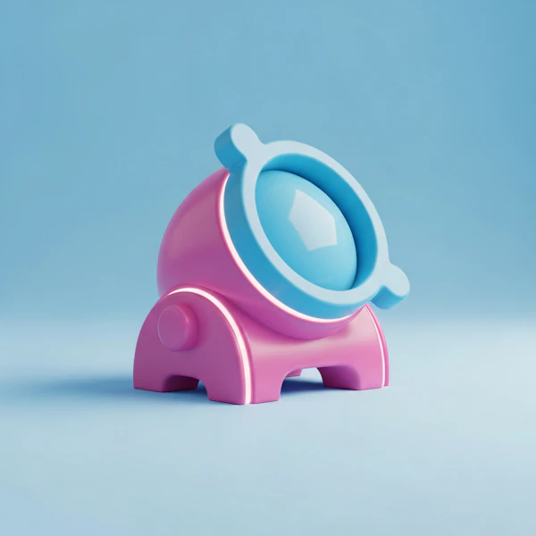 Colorful 3D Object