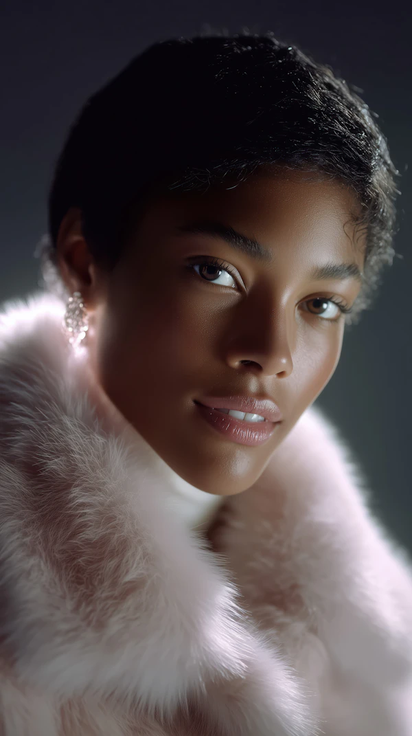 Elegant Portrait Close-Up