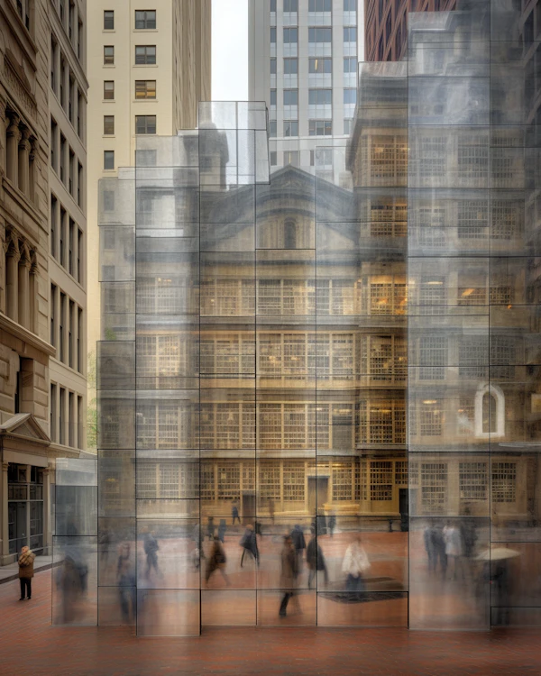 Temporal Overlays: An Urban Echo