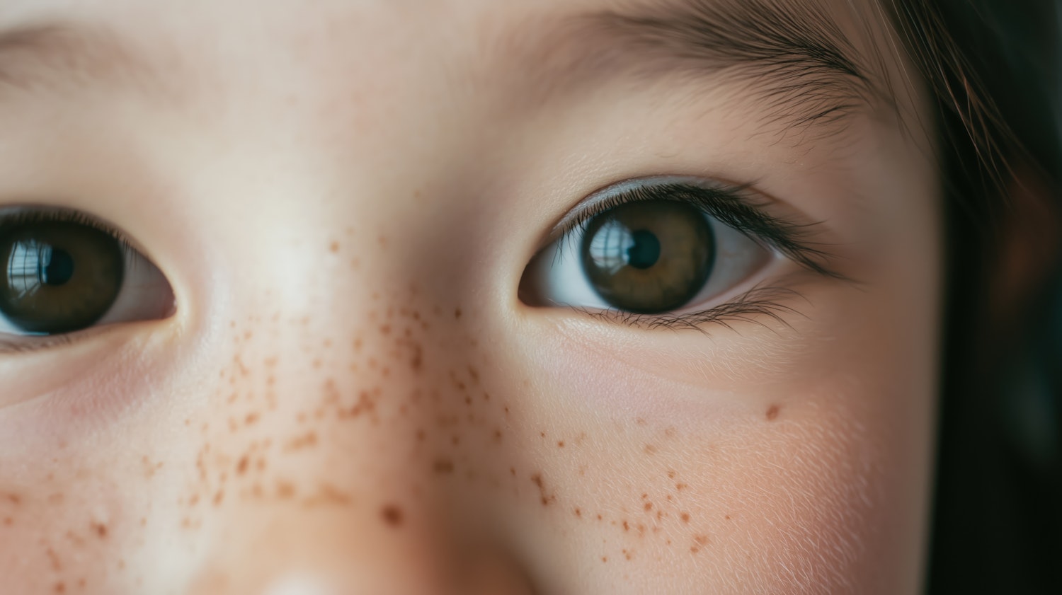 Close-up of Child's Face