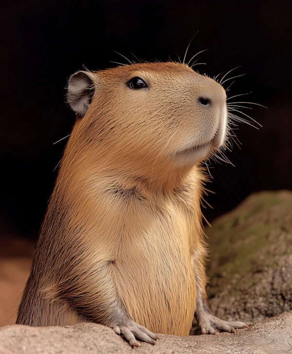 Capybara Close-Up